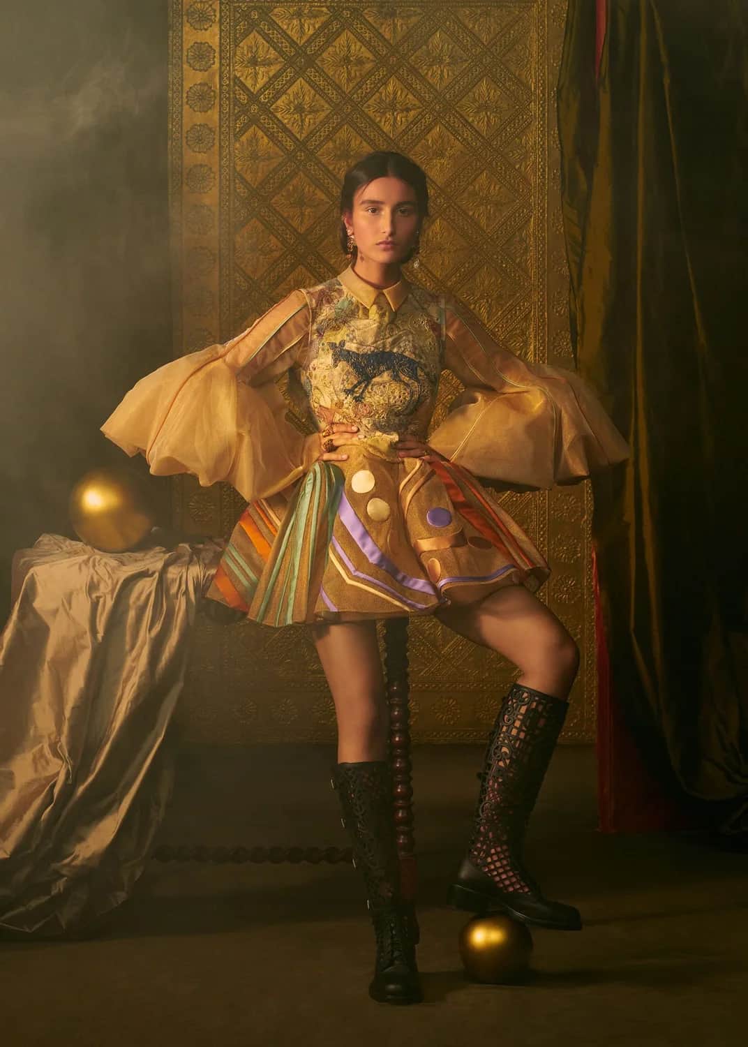Dior 2021 春夏高级订制服装第十一套的作品照片