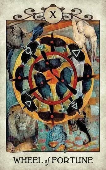 Crow Tarot 的命运之轮