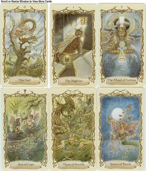 Fantastical Creatures Tarot 公开牌面图版