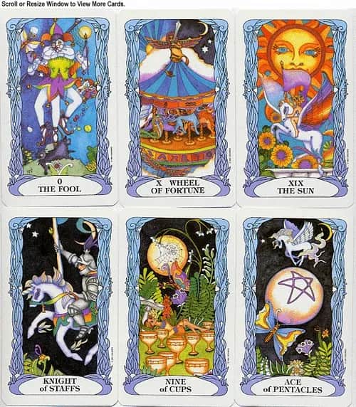 Tarot of a Moon Garden 公开牌面图版