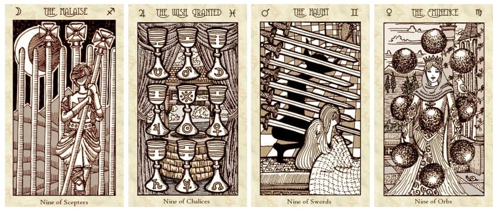 Spirit Keepers 褐色版四张数字九